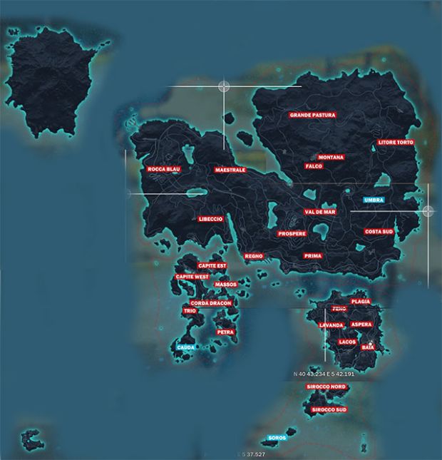 Just Cause Map