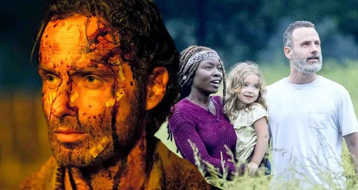 Michonne and Rick The Walking Dead: The Ones Who Live